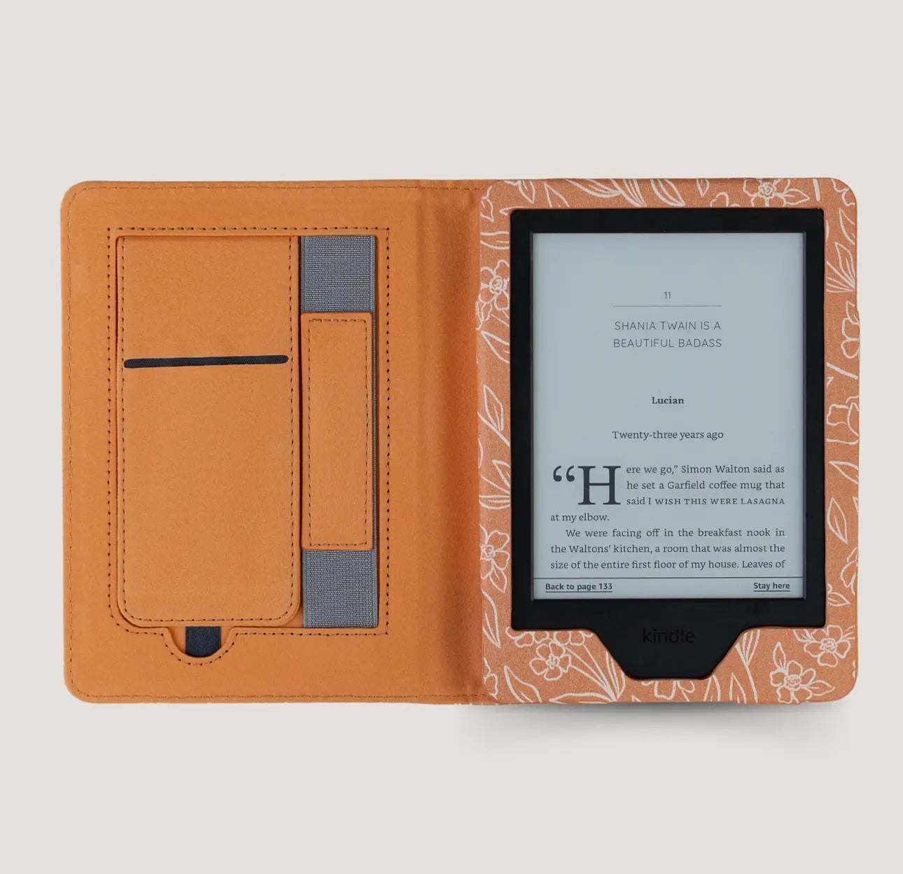 Terracotta Kindle Case