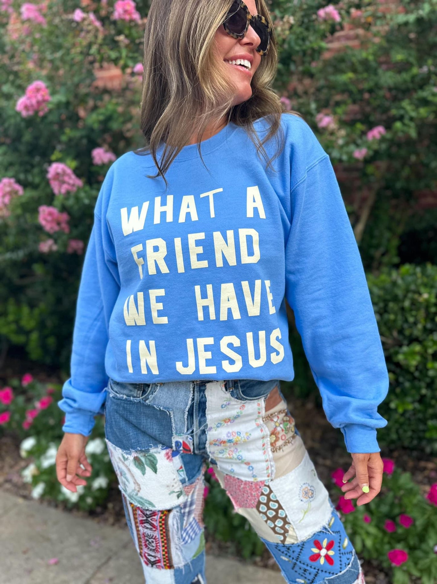 What a Friend Sweatshirt // 3 weeks