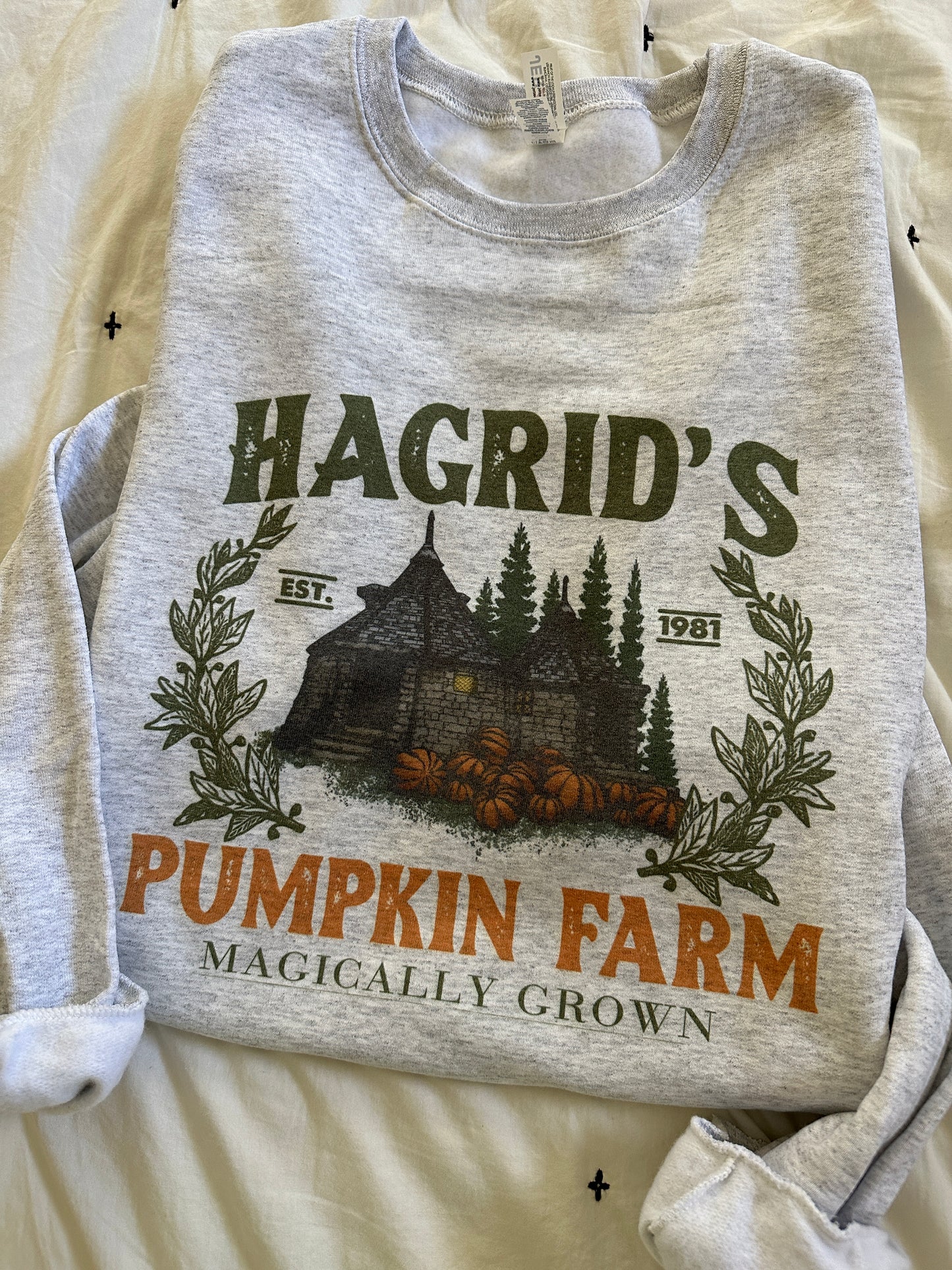 Hagrid’s Pumpkin Farm // 3 weeks