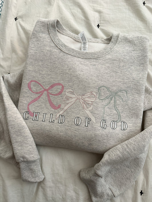 Child of God Sweatshirt // 3 weeks